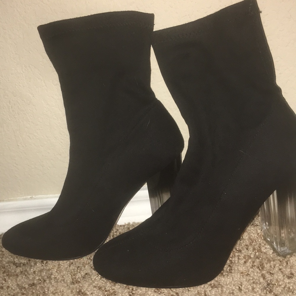 Black boots